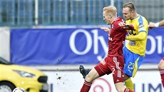 Václav Jemelka (vlevo) z Olomouce a Jakub Hora z Teplic. Václav Jemelka (vlevo) z Olomouce a Jakub Hora z Teplic.