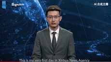 Virtuální moderátor napodobuje reálného Čchiou Chaa Virtuální moderátor napodobuje reálného Čchiou Chaa