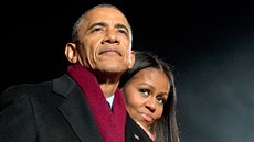 Barack Obama a Michelle Obamová (2016)
