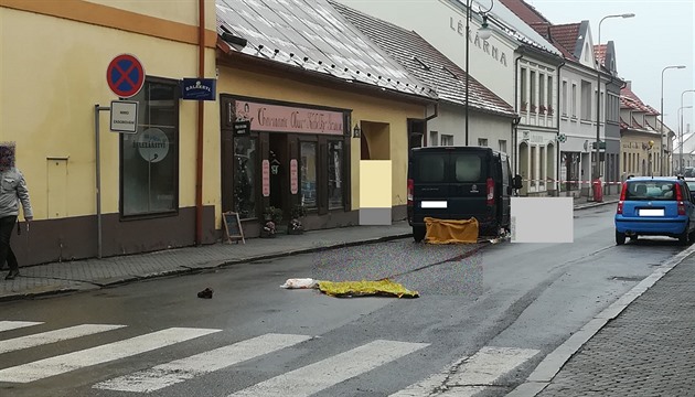 idi dodávky srazil v centru Netolic enu, která na míst zemela.