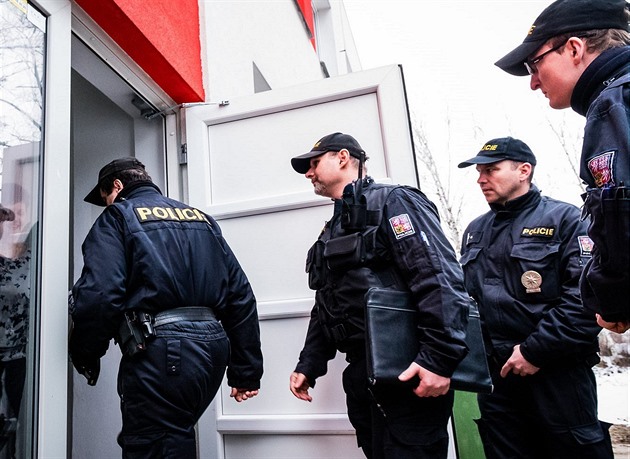 Policejní kontroly na ubytovn v Rychnov nad Knnou
