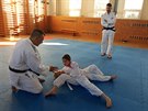 Prvci se v nkterch libereckch kolch u v rmci tlocviku judo.