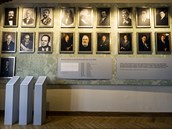 Galerie primátorů na olomoucké radnici, její vznik inicioval dosavadní primátor... Galerie primátorů na olomoucké radnici, její vznik inicioval dosavadní primátor...