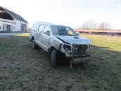 Škodu na autě nyní vyčíslují policejní vyšetřovatelé. Škodu na autě nyní vyčíslují policejní vyšetřovatelé.