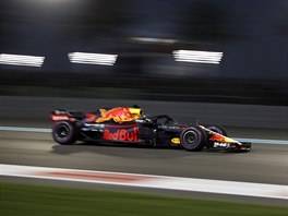 Daniel Ricciardo z Red Bullu bhem Velk ceny Ab Zab.