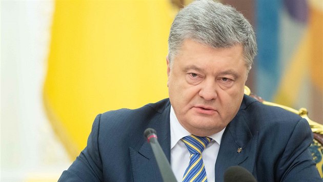 Ukrajinsk prezident Petro Poroenko (26. listopadu 2018)