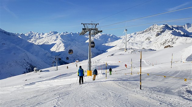 Andermatt má dvě lyžařská střediska. Grossboden je určen především pro rodiny s dětmi.