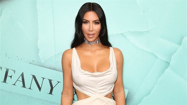 Kim Kardashianov na akci The Tiffany & Co. Blue Book collection (9. jna 2018, hotel The Four Seasons, New York)