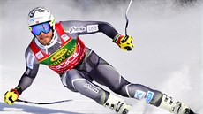 Nor Kjetil Jansrud během závodu super-G v Lake Louise. Nor Kjetil Jansrud během závodu super-G v Lake Louise.