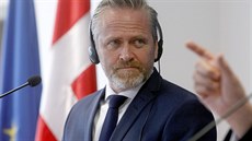 Dánský ministr zahranií Anders Samuelsen na návtv Makedonie (Skopje,...