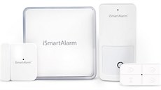 Startovací sada iSmartAlarm obsahuje 1x kontaktní senzor na dvee nebo okna, 1x...