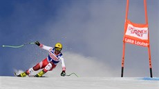 Max Franz z Rakouska ovládl závod ve sjezdu v Lake Louis Max Franz z Rakouska ovládl závod ve sjezdu v Lake Louis