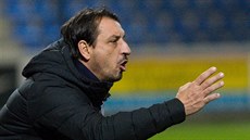 Liberecký trenér Zsolt Hornyák Liberecký trenér Zsolt Hornyák