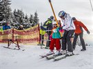 Na ern hoe v Krkonoch zahjili lyaskou sezonu (30. 11. 2018).