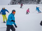 Na ern hoe v Krkonoch zahjili lyaskou sezonu (30. 11. 2018).