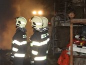Požár seníku v Nedašově na Zlínsku (9. prosince 2018) Požár seníku v Nedašově na Zlínsku (9. prosince 2018)