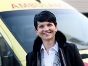 Nastupují ředitelka jihomoravských záchranářů Hana Albrechtová. Nastupují ředitelka jihomoravských záchranářů Hana Albrechtová.
