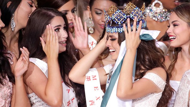 Miss Mexico a Miss World 2018 Vanessa Ponceov de Leonov (8. 12. 2018).