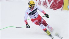 Max Franz z Rakouska projel tratí superobřího slalomu v Beaver Creeku... Max Franz z Rakouska projel tratí superobřího slalomu v Beaver Creeku...
