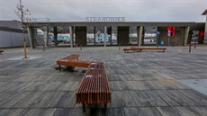 Nový terminál ve Strakonicích propojí vlakové i autobusové nádraží. Nový terminál ve Strakonicích propojí vlakové i autobusové nádraží.