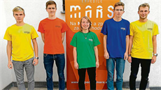 Letošní simulované mise na Mars se spolu s Jakubem Semrádem (první zprava),... Letošní simulované mise na Mars se spolu s Jakubem Semrádem (první zprava),...