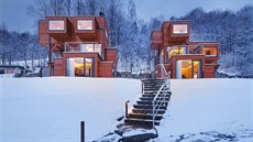 Nové apartmány vyrostly na úpatí hory Kyčera v Těšínských Beskydech. Nové apartmány vyrostly na úpatí hory Kyčera v Těšínských Beskydech.