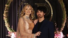 Sophie Turnerová a Joe Jonas (Nové Dillí, 4. prosince 2018)