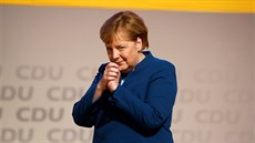Angela Merkelová na kongresu Kesanskodemokratické unie (CDU) v Hamburgu. (7....