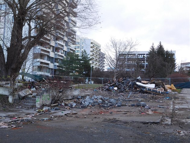 To zbylo z restaurace U Havrana