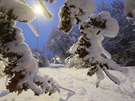 Sníh v Jihlav.