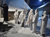 Na snímku z Černova u Nové Bukové působí Lucie strašidelně, ale ve skutečnosti... Na snímku z Černova u Nové Bukové působí Lucie strašidelně, ale ve skutečnosti...