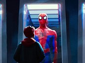 Záběr z filmu Spider-Man: Paralelní světy Záběr z filmu Spider-Man: Paralelní světy