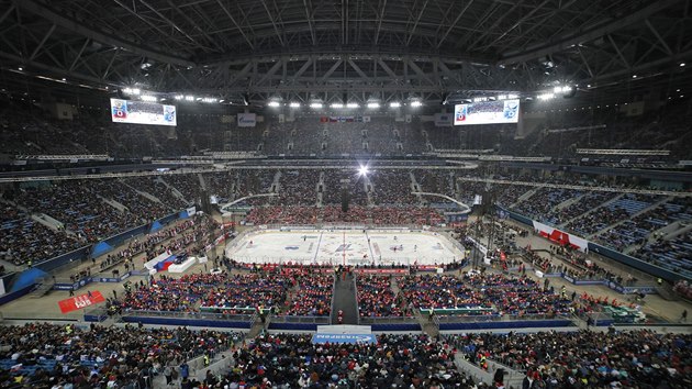 Zpas Channel One Cupu mezi Ruskem a Finskem probhl na stadionu Zenitu Petrohrad.