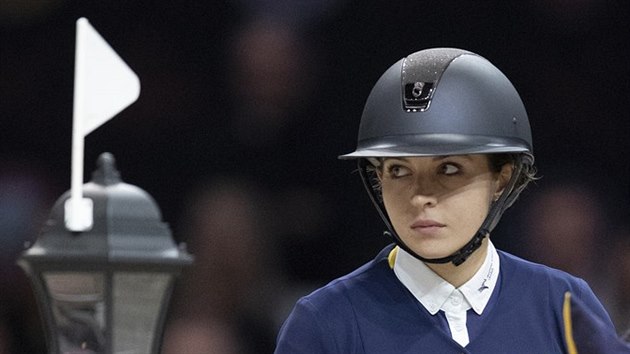 Anna Kellnerová v pražském závodě Global Champions League 2018