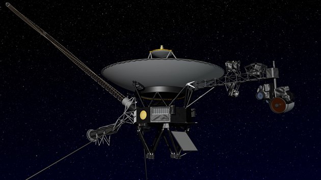 Sonda Voyager 2, kter opustila heliosfru.
