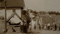 Plešivec býval vždy chudý. Snímek pořídil v roce 1928 Josef Seidel. Plešivec býval vždy chudý. Snímek pořídil v roce 1928 Josef Seidel.