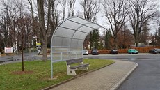 Nová stavba u zastávky v Hejnicích Nová stavba u zastávky v Hejnicích