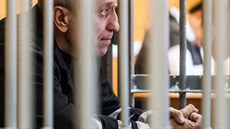 Michail Popkov během soudního líčení v Irkutsku 10. prosince 2018. Michail Popkov během soudního líčení v Irkutsku 10. prosince 2018.