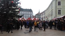 Vánoní trhy v centru Bratislavy