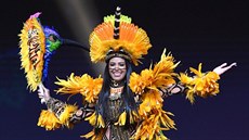 Mayra Dias, Miss Brazil 2018 walks on stage during the 2018 Miss Universe... Mayra Dias, Miss Brazil 2018 walks on stage during the 2018 Miss Universe...