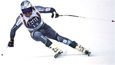 Norský lyžař Aksel Lund Svindal v superobřím slalomu ve Val Gardeně. Norský lyžař Aksel Lund Svindal v superobřím slalomu ve Val Gardeně.