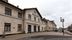 Budova prostjovského místního nádraí postavená v roce 1889 je dominantou...
