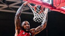 Derrick Williams z Bayernu smeuje rád - a je to na nm znát.