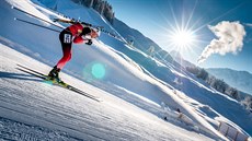 ZA VÍTĚZSTVÍM. Norský biatlonista Johannes Thingnes Bö míří za třetím triumfem... ZA VÍTĚZSTVÍM. Norský biatlonista Johannes Thingnes Bö míří za třetím triumfem...