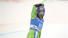 O PĚT SETIN. Slovinská lyžařka Ilka Štuhecová se ujímá vedení o pět setin... O PĚT SETIN. Slovinská lyžařka Ilka Štuhecová se ujímá vedení o pět setin...
