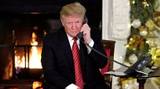 Prezident Donald Trump přijal několik tradičních telefonátů. (24. prosince 2018) Prezident Donald Trump přijal několik tradičních telefonátů. (24. prosince 2018)
