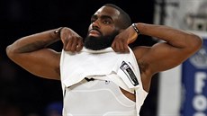 Tim Hardaway Jr. z New Yorku reaguje na poráku se svým bývalým týmem Atlantou.