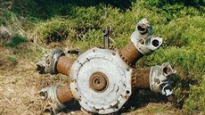 Jeden ze tří motorů značky BMW (17. května 1997)