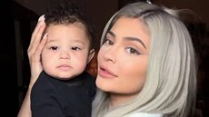 Kylie Jennerová a její dcera Stormi (7. prosince 2018)