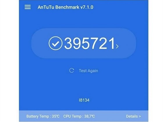 Tajemn Sony I8134 v testu AnTuTu